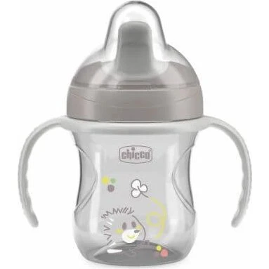 Chicco Tazza da Allenamento Grigia 200 ml, 6m+