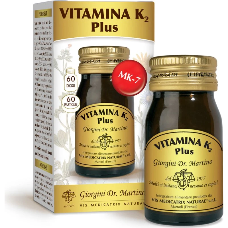 Dr. Giorgini Vitamina K2 Plus - 60 Pastiglie