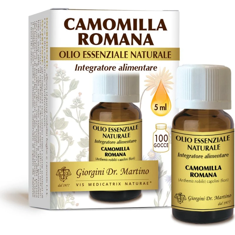 Dr Giorgini Camomilla Romana Olio Essenziale Naturale 5 ml