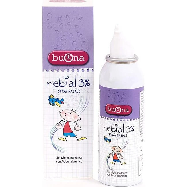 Buona Nebial 3% Spray Nasale con Acido Ialuronico 100 ml