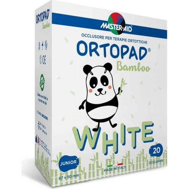 Master-Aid® Ortopad® White Occlusore Regular Bianco 50 Pezzi