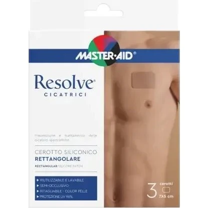 Pietrasanta Pharma Resolve Cicatrici Skin SPF50+ 3 Protezioni 7x5cm