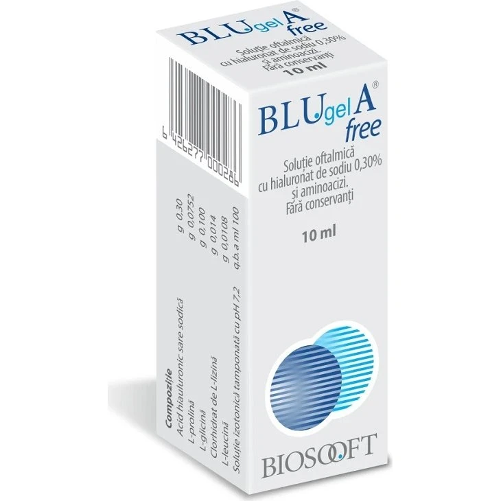 Bio Sooft Blu Gel A Free Soluzione Oftalmica Lubrificante 10 ml