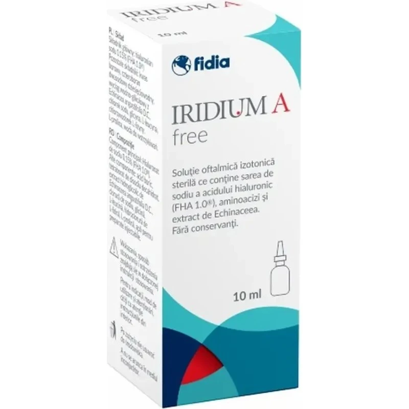 BioSooft Iridium A Free Soluzione Oftalmica 10 ml