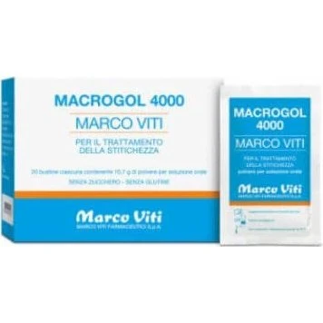 Marco Viti Macrogol 4000 Integratore Lassativo 20 Bustine