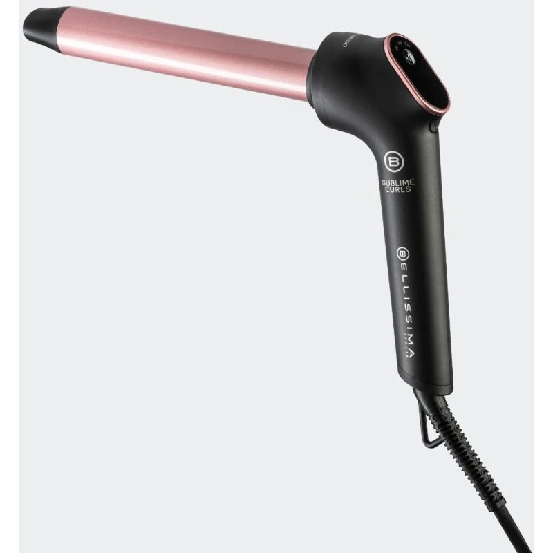 Bellissima Sublime Curl Arricciacapelli a L 25 mm Nero/Rosa