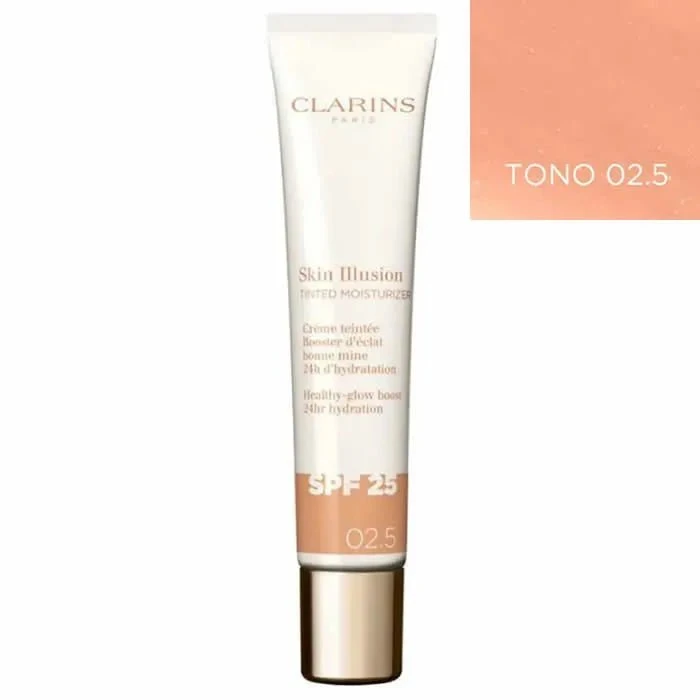 Clarins Skin Illusion Tinted Moisturizer SPF25 02.5 - 40ml