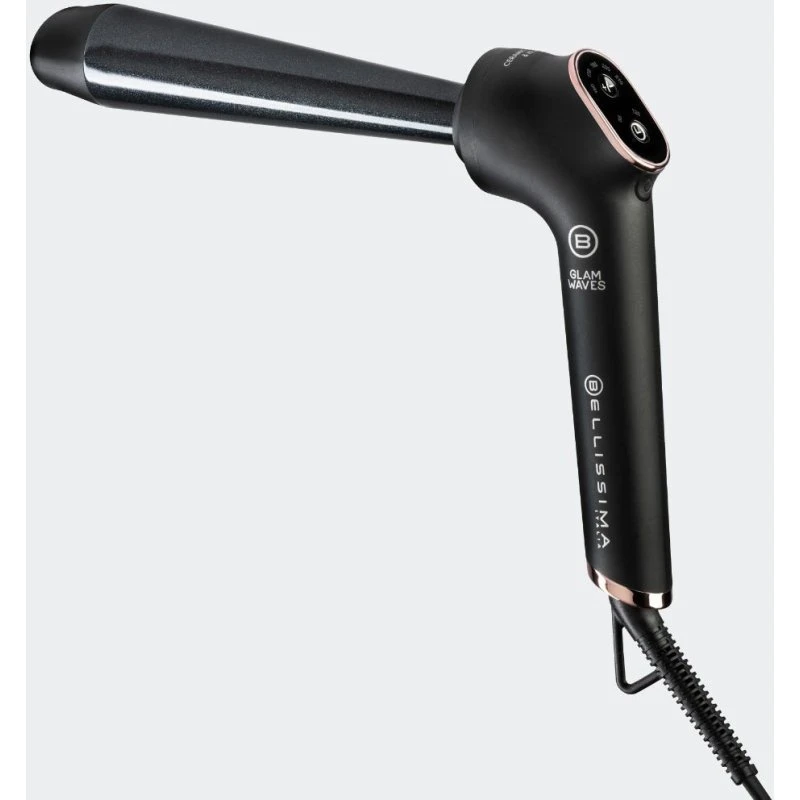 Bellissima Glam Waves Ferro Arricciacapelli Nero/Rose Gold