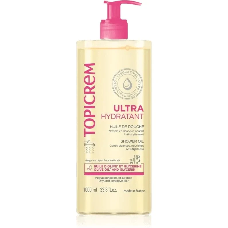 Topicrem Olio Doccia Delicato Viso e Corpo 1000ml