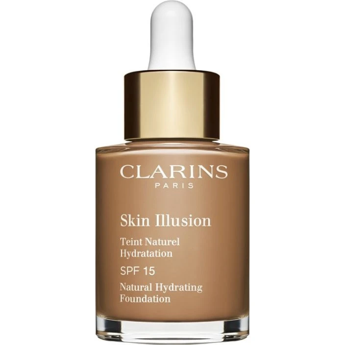 Clarins Skin Illusion SPF15 113 Chestnut Fondotinta Idratante 30 ml