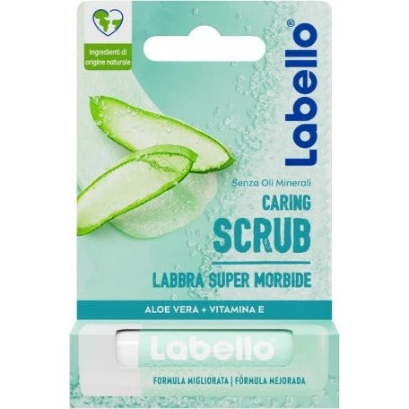Labello Scrub Idratante Aloe Vera e Vitamina E