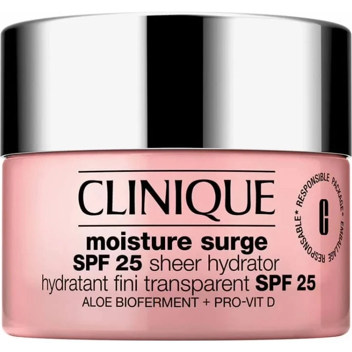 Clinique Moisture Surge Sheer Hydrator Crema Viso SPF25, 50 ml