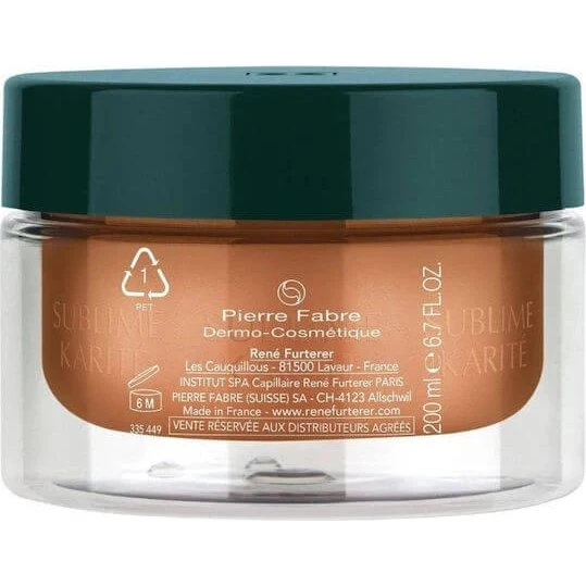 René Furterer Sublime Karité Maschera Nutritiva Lisciante 200ml