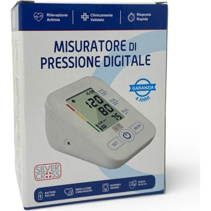 Silvercross Misuratore di Pressione Digitale da Polso