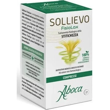 Physiolax Sollievo 27 Compresse - Trattamento Naturale Stitichezza