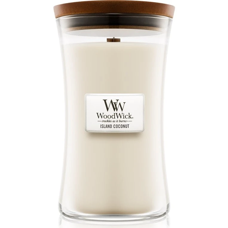 Woodwick Core Island Coconut Candela Grande