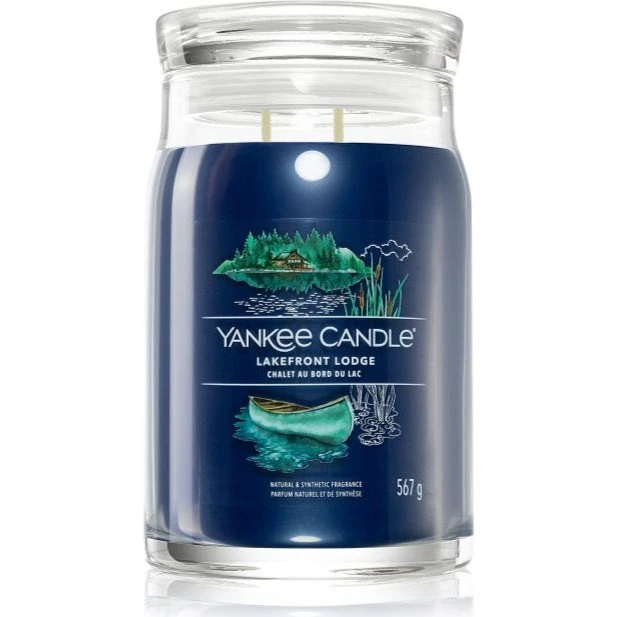 Yankee Candle Lakefront Lodge Signature - Candela Profumata 567g