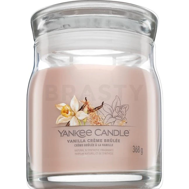 Yankee Candle Signature Vanilla Crème Brûlée - Candela Profumata