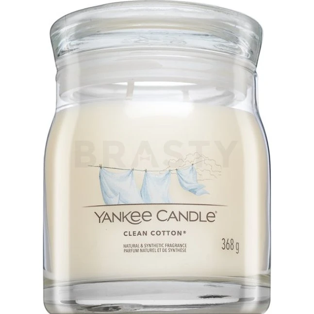 Yankee Candle Clean Cotton Signature Candela Profumata