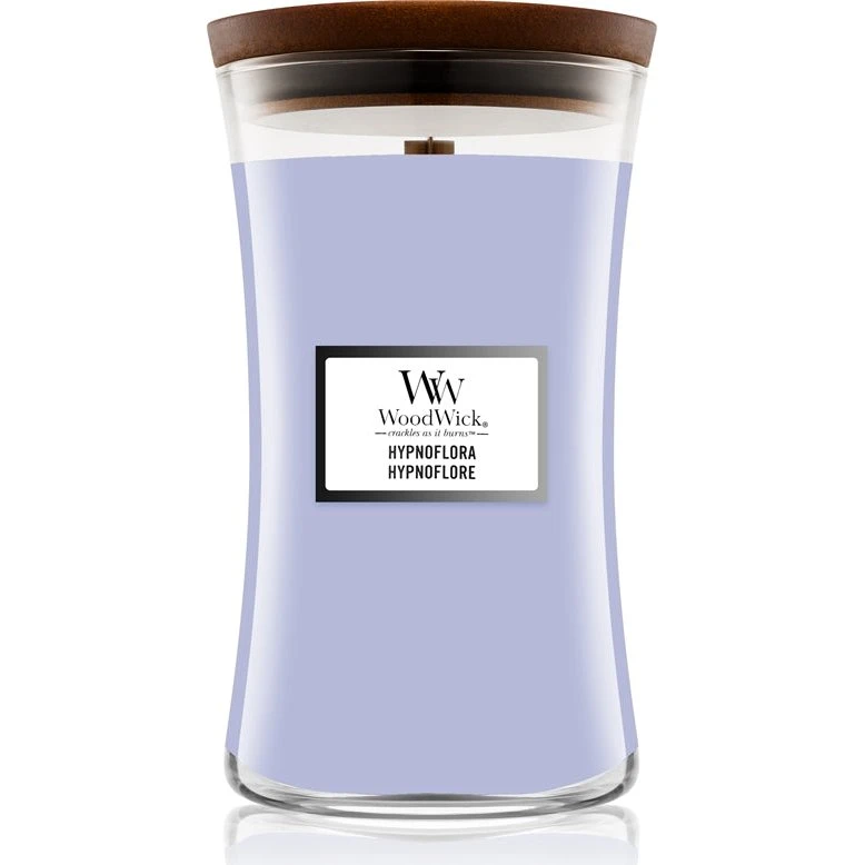 Woodwick Hypnoflora Grande Candela Profumata Fiore di Luna