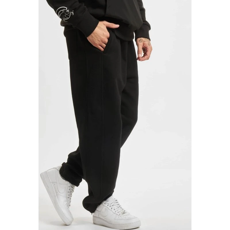 Urban Classics Pantaloni da Uomo in Cotone Nero