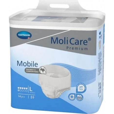 Hartmann MoliCare Mobile Pull-Up 6 Gocce, Taglia L, 14 pezzi