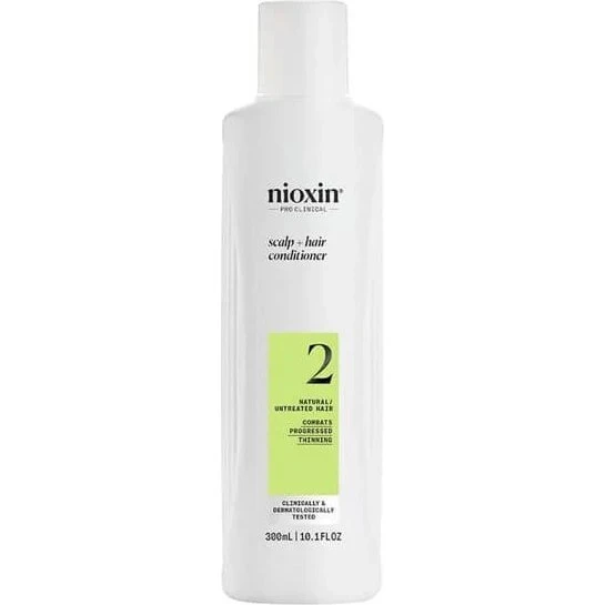 Nioxin System 2 Balsamo per Capelli Naturali con Diradamento 300 ml