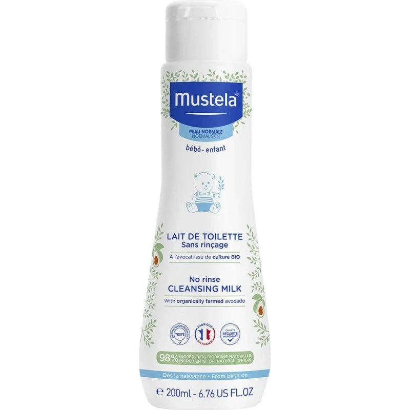 Mustela Latte Detergente Senza Risciacquo Pelle Normale 200 ml