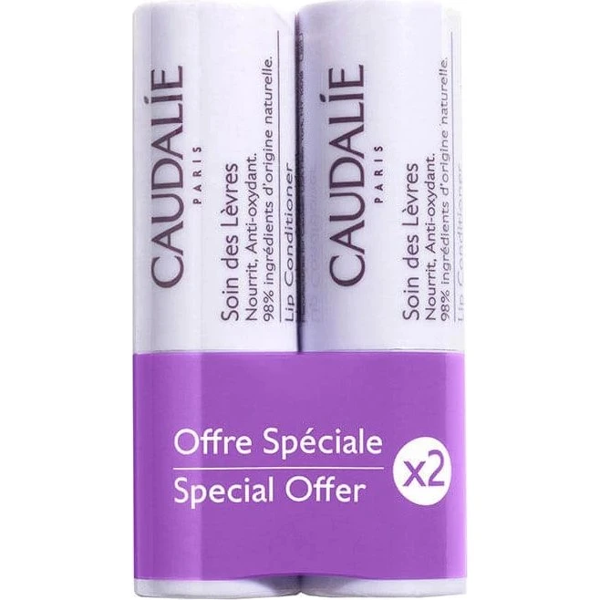Caudalie Vinotherapist Stick per Labbra Secche e Screpolate 2x4.5g