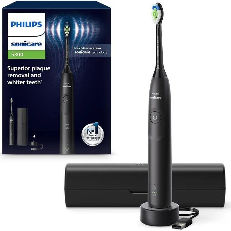 Philips Sonicare 5300 HX7101/02 Spazzolino Elettrico Nero