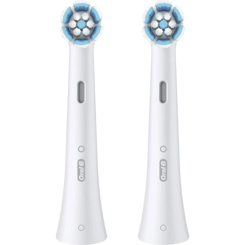 Oral-B Testine di Ricambio iO Gentle Clean White - 2 Pezzi