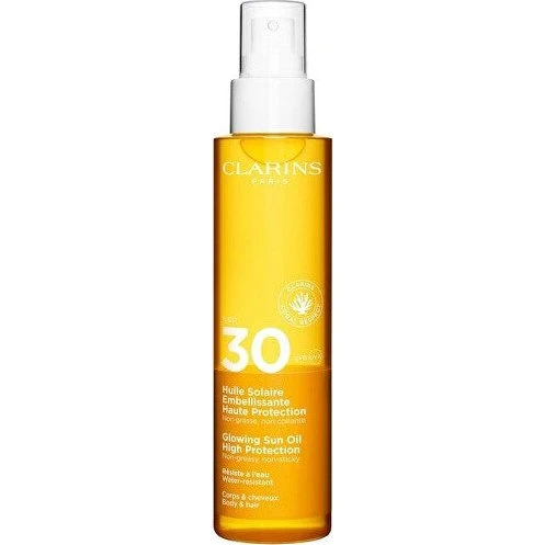 Clarins Olio Solare Spray Alta Protezione Corpo e Capelli SPF 30 150ml