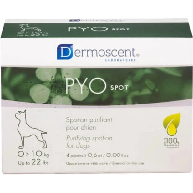 Dermoscent Pyo Spot Cane 0-10kg - 4 Pipette