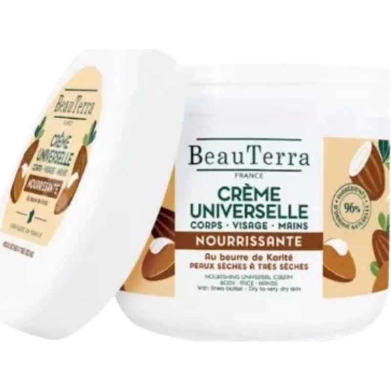 Beauterra Crema Nutriente Universale Viso e Corpo 400 ml