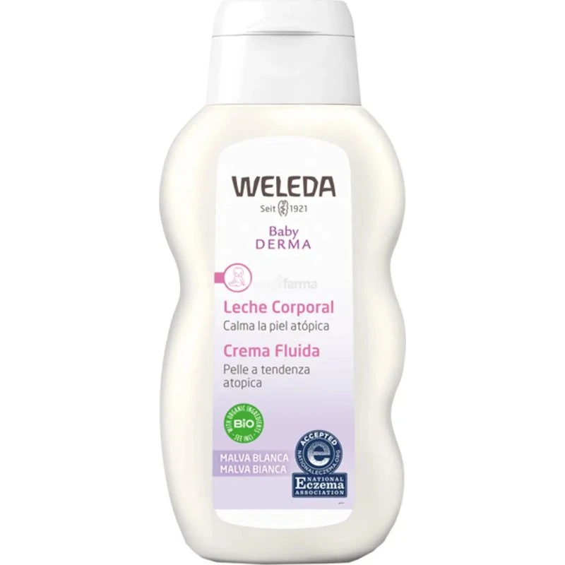 Weleda Baby Derma Crema Fluida Malva 200 ml