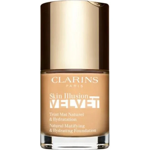 Clarins Skin Illusion Velvet 105N - Fondotinta Vellutato 30 ml