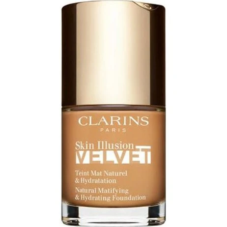 Clarins Skin Illusion Velvet 114N - Fondotinta Opacizzante e Idratante