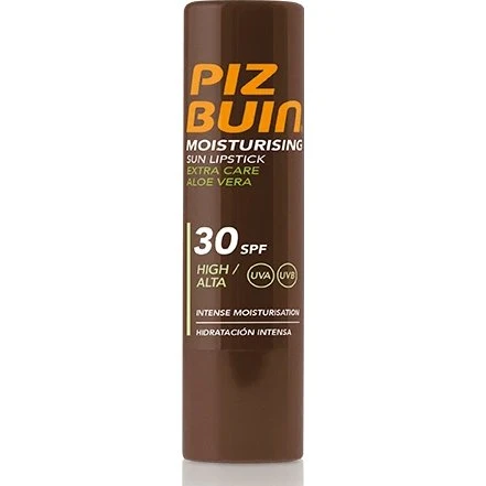 Piz Buin Balsamo Labbra Aloe Vera SPF 30, 4,9 g
