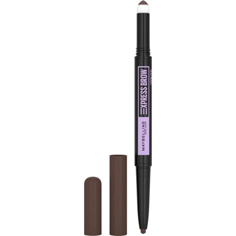 Maybelline Express Brow Satin Duo Matita Sopracciglia Marrone Scuro