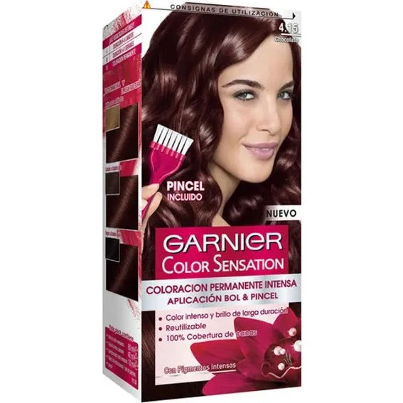 Garnier Color Sensations 4.15 Cioccolato - Colorazione Permanente
