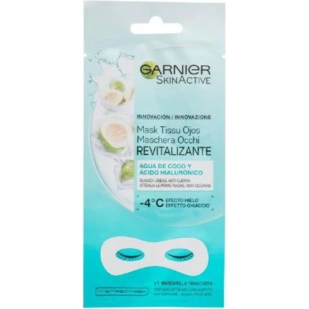 Garnier SkinActive Maschera Occhi con Acqua di Cocco e Acido Ialuronico