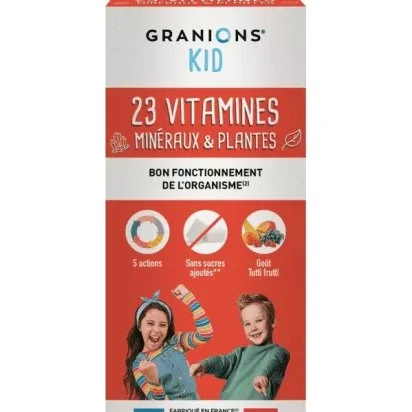 Granions Kid 23 Vitamine Minerali e Piante 200 ml