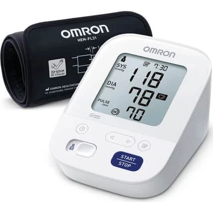 Omron M3 Comfort Misuratore di Pressione da Braccio con Intelli Wrap