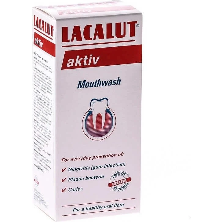 Lacalut Collutorio Aktiv Antiplacca 300 ml