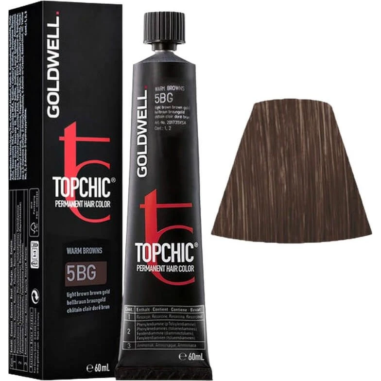 Goldwell Topchic Permanent Hair Color 5BG 60ml