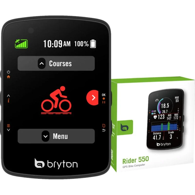 Bryton Rider 550E Ciclocomputer GPS a Colori