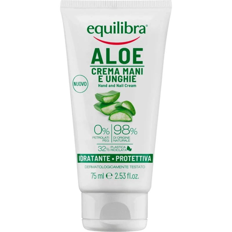 Equilibra Crema Mani e Unghie all'Aloe Vera 75 ml