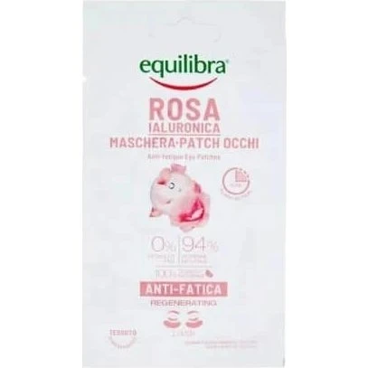 Equilibra Maschera Occhi Rosa Ialuronica Anti-Fatica 47 g