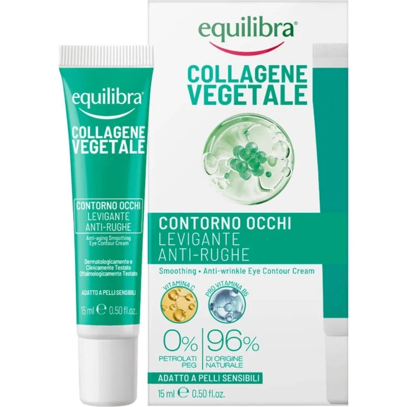 Equilibra Collagene Vegetale Crema Contorno Occhi Levigante 15 ml