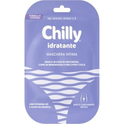 Chilly Maschera Intima Idratante con Vitamina B3 e Acido Ialuronico